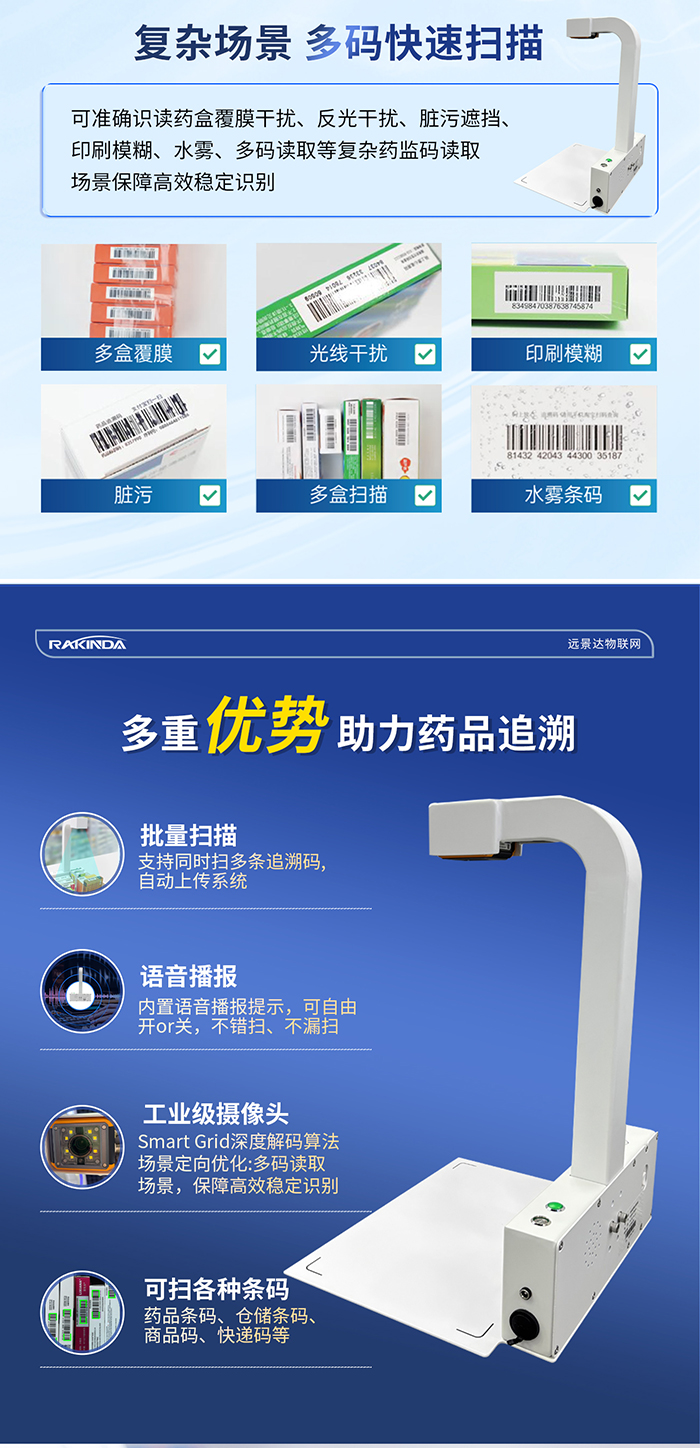 HG600 藥品追溯碼一體機|RAKINDA深圳遠景達 HG600 藥品追溯碼一體機|RAKINDA深圳遠景達